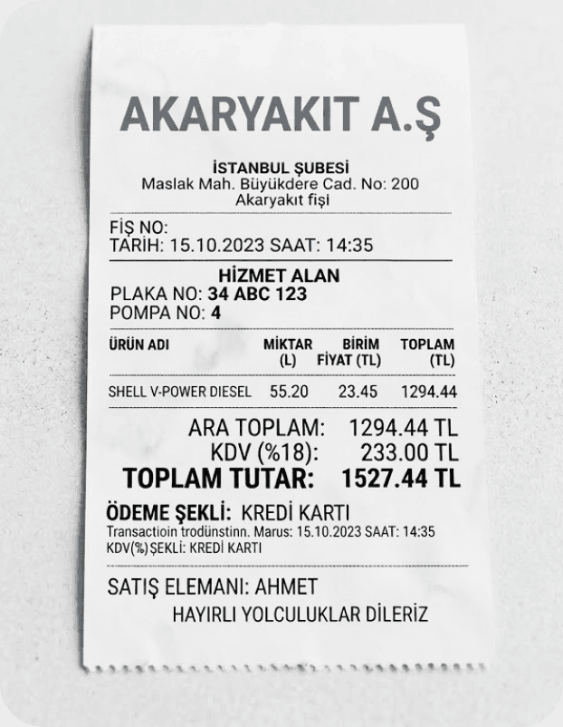Kolay Masraf Girişi