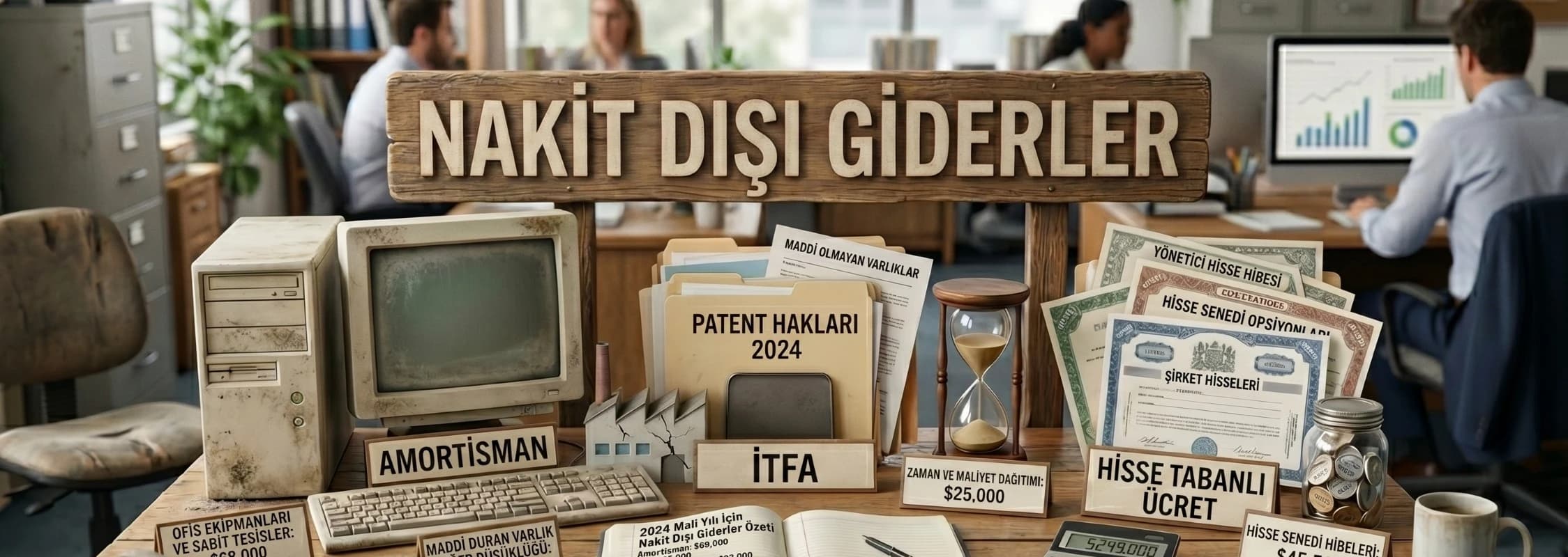 Nakit Dışı Giderler Nedir? Örnekler ve Finansal Etkileri-1