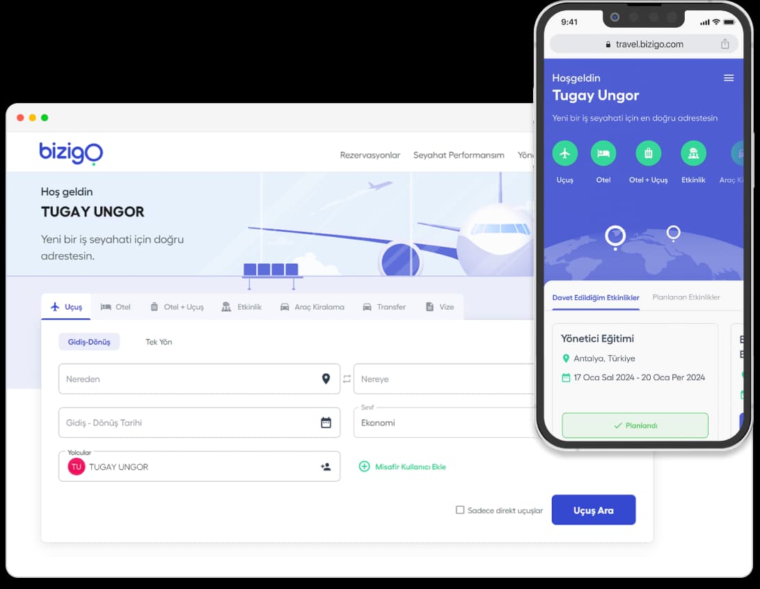 Tüm Seyahat İhtiyaçlarınız için Tek Platform